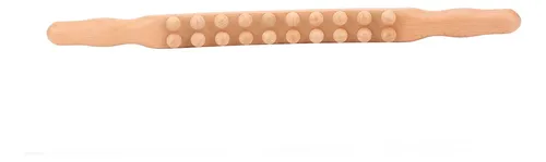 Barra Enrollable De Madera De Haya, Doble Hilera, 20 Perlas,