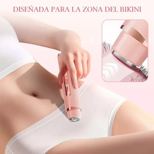 Depiladora De Bikini Para Mujer Electrica Doble Cabeza Tein