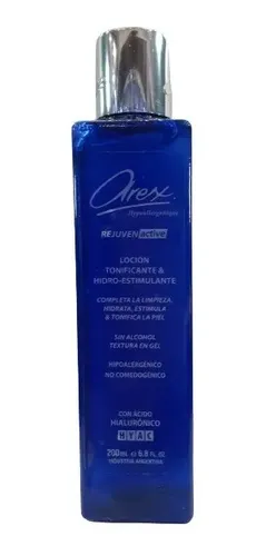 Arex Acido Hialuronico Loción Tonificnante y Hidro-Estimulante Tipo de piel Sensible 200ml