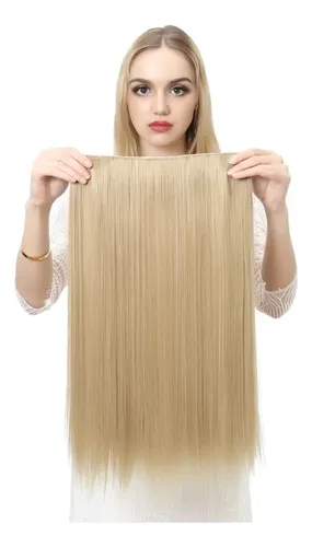 Extensiones Con Clip Cortina De Cabello Orgánica Taurina 666 Color 22/613