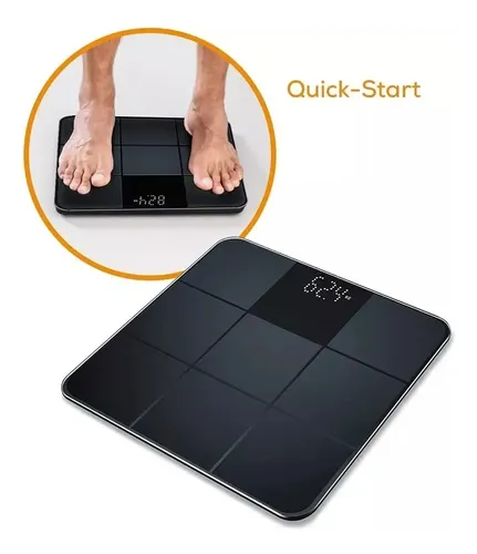 Balanza Personal Digital Winco W7001 180kg Vidrio Templado