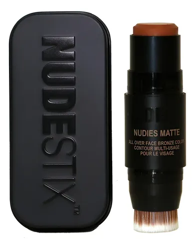 Nudestix Nudies Bloom All Over Face Dewy Color Blush Tono Del Maquillaje Terracota Tan Bronzer