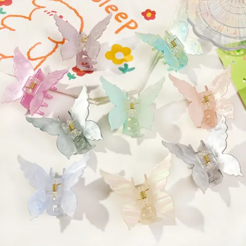 Accesorios Para El Cabello 9 Mariposa Pinza Para El .
