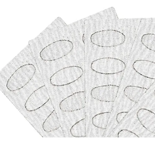 50 Unidades De Papel De Lija Autoadhesivo Para Clavos, Lima