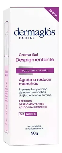 Dermaglos Facial Crema Gel Despigmentante Hidratante 50gr