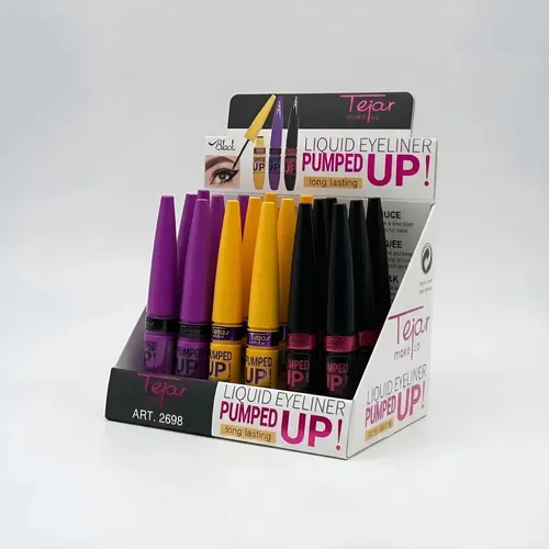 Delineador Liquido Pumped Up! Tejar Negro Negro Intenso – Semi Mate