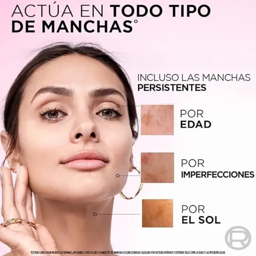 Crema Día Anti Manchas Glycolic Bright L Oréal Paris