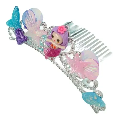 Diadema Con Forma De Corona En Forma De Corazón, Suave Y Cóm Rosa
