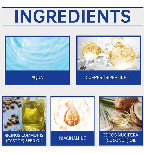 Serum Péptidos Cobre Ghk-cu Para Crecimiento Capilar