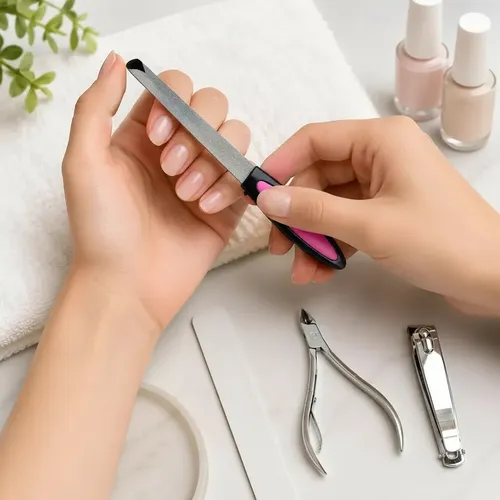 Set Kit Uñas Completo Alicate Cortaúñas Lima Profesional