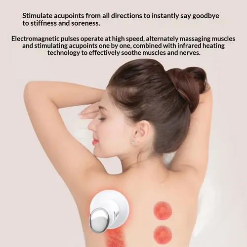 Dispositivo Eléctrico De Belleza Gua Sha Blanco