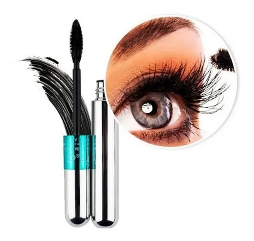 Mascara Pestañas 4d Rimmel Volumin Fibras De Seda X 12 Unid.