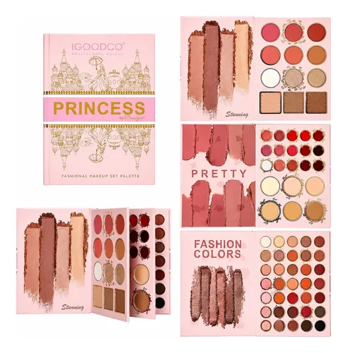 Paleta De Maquillaje Princess 3 En 1 /sombra/corrector Y Mas