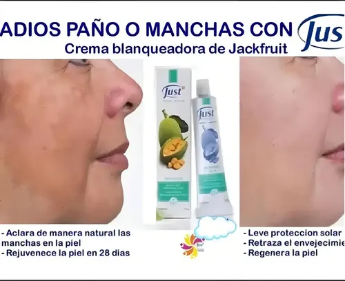 Crema Blanquedora Jackfruit Jaca Swiss Just