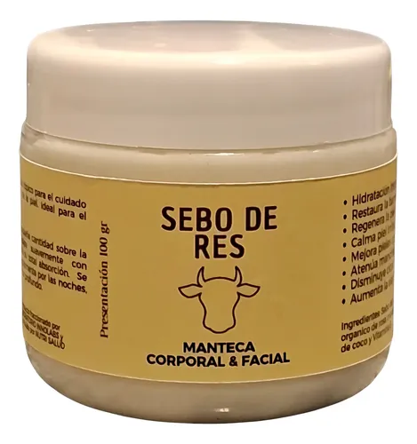 Crema De Sebo De Res. Cicatrizante Dermatitis