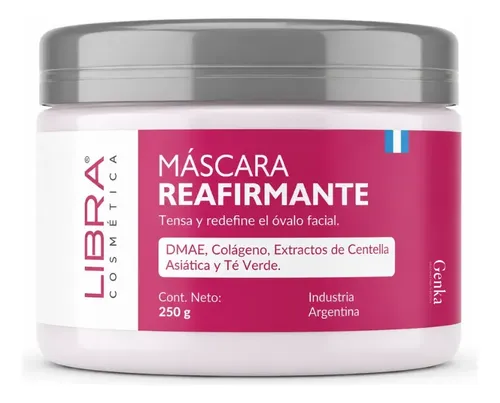 Mascara Facial Reafirmante Con Dmae Y Colageno 250g Libra