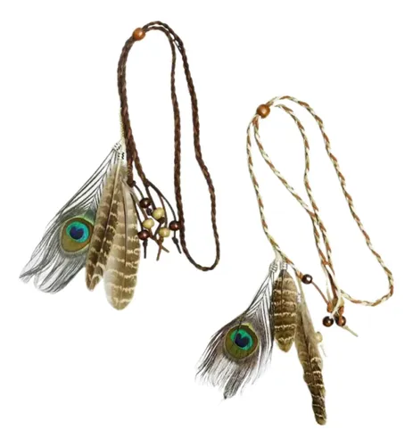 Tocado De Plumas, 2 Piezas, Accesorios Fotográficos Profesio
