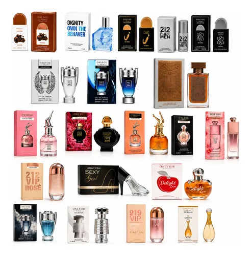 Kit 20 Perfumes Only You Mujer Y Hombre 30 Ml Surtidos