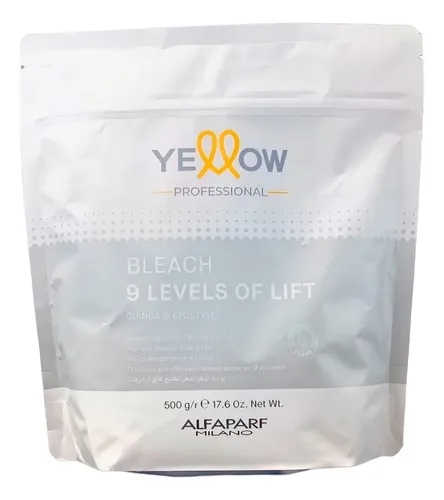 Decolorante Alfaparf Yellow Polvo 9 Tonos para Cabello