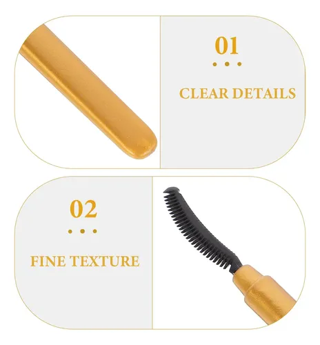 Set De 8 Cepillos Para Pestañas Y Máscara De Pestañas
