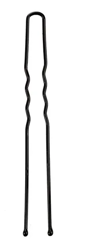 40 Broches De Pelo De Metal Negro De 7 Cm De Largo Para Muje