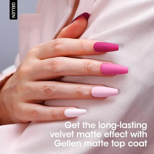 Top Coat Mate Gellen 18ml Esmalte De Uñas Gel Duradero
