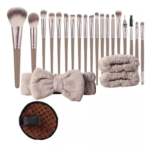 Set 56 Brochas Y Accesorios De Maquillaje Para