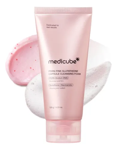 Medicube Pdrn Pink Glutathione Capsule Foam Cleanser Limpiad