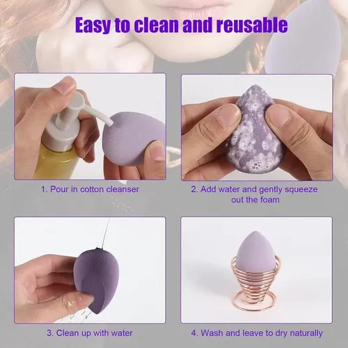 Beauty Blenders, Para Juego De Esponjas De Maquillaje