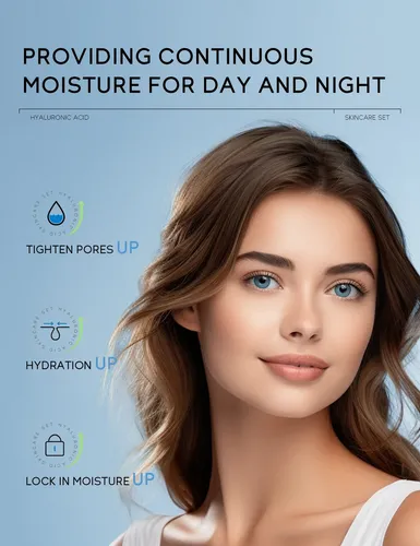 Kit Facial Hidratante Quiyum: Serum + Crema + Ojos 3pzs