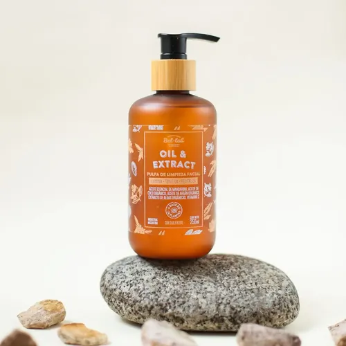 Bel Lab Limpiador Facial Natural Con Extractos Y Aceites Vegetales 250 Ml Sin Sulfatos