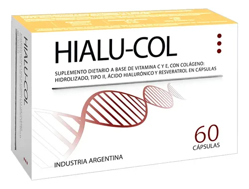 Hialu-col Colágeno Huesos Y Articulaciones X 60 Cáp.