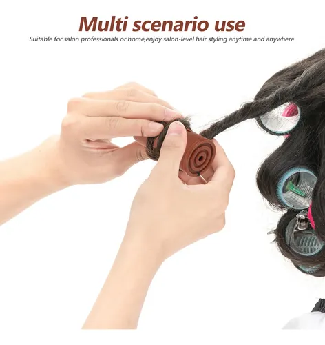 Set De Rulos Para Cabello Largo Y Corto: 3 Tamaños Ondulado
