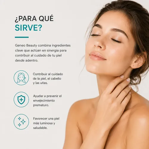 Ácido Hialurónico Geneo Beauty Antiarrugas 30 Comp.