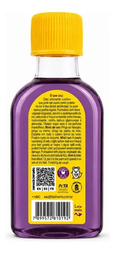 Aceite Capilar de Açaí y Pracaxi Pinga Lola Cosmetics 50ml