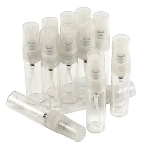 Nuevo 25 Botellas Vacías De Perfume De Viaje Rellenables