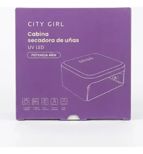 Cabina Uv/led Para Uñas 48w City Girl