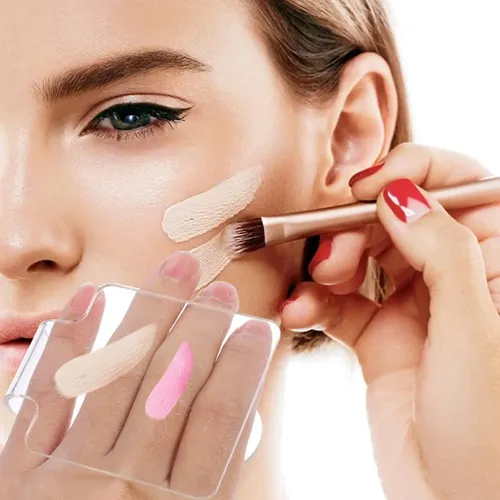 Kit 2 Paletas Acrílicas Mezclar Maquillaje De Uñas, Bandejas