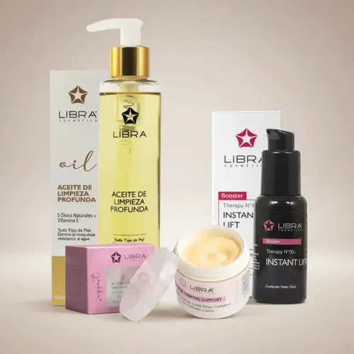 Kit Rutina Skincare Piel Madura Anti Age Libra Cosmética
