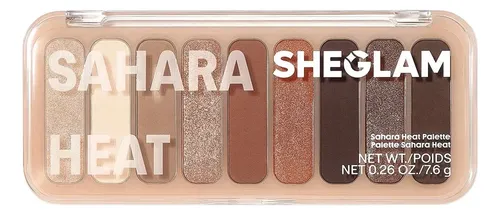 Sheglam Paleta De Sombras Sahara Heat Nude Tierra