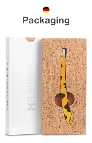 Pinzas Mr.green Curve Handle De Acero Inoxidable Amarillo
