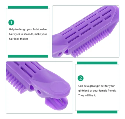 Rulos Para Raíces 6pcs Herramientas De Peinado Cabello