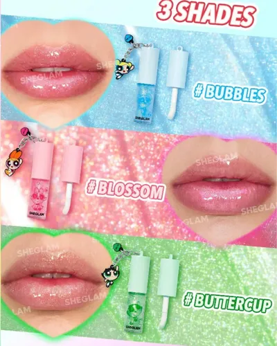 Sheglam Lip Gloss Las Chicas Superpoderosas Labial Powerpuff