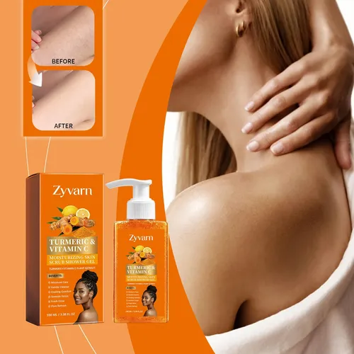 Gel Exfoliante Con Cúrcuma Y Vitamina C Corporal