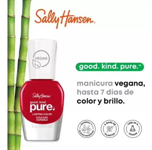 Esmalte de uñas SALLY HANSEN Good.Kind.Pure FT. ZAIRA NARA