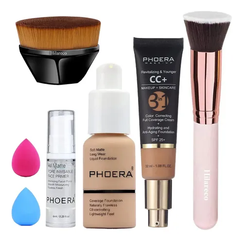 Phoera Cc+ Cream Base Maquillaje Antiage Spf25 Porcelana