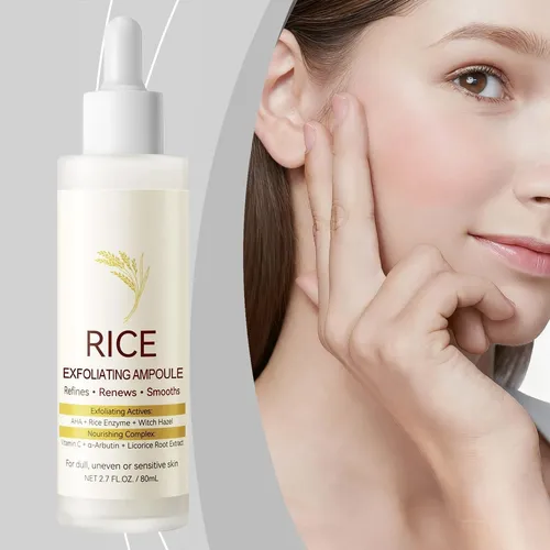 Ampolla Exfoliante De Arroz Minimiza Los Poros 80 Ml