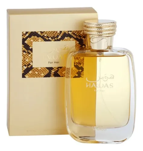 Perfume Árabe De Mujer Rasasi Hawas For Her Edp 100 Ml