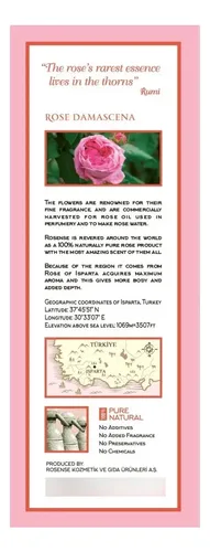 Tónico Facial Rosense, 50 Ml, Spray De Agua De Rosas, 1.7 Oz