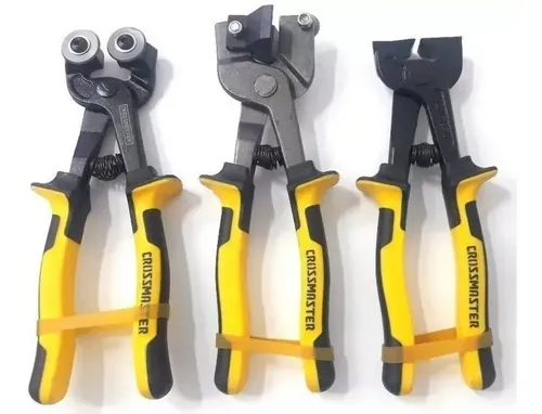 Combo Mosaiquismo Pinza Tenaza Cerámica Vidrio 3pz